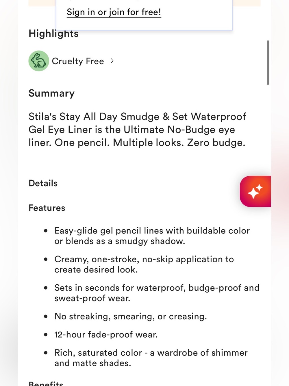 BRAND NEW Stila Stay All Day Smudge Set Waterproof Gel Eye Liner Lionfish Bronze - Picture 7 of 10